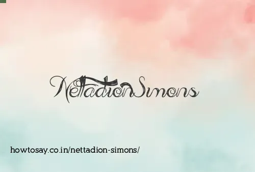 Nettadion Simons