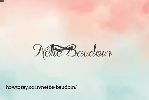 Nettie Baudoin