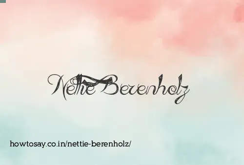 Nettie Berenholz