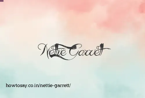Nettie Garrett
