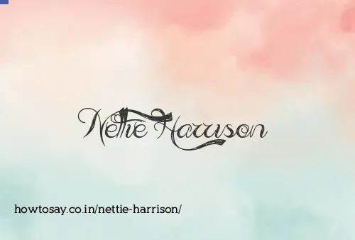 Nettie Harrison