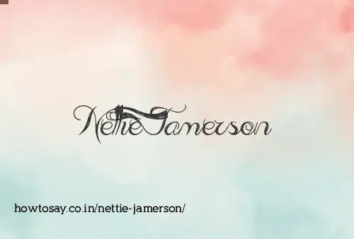 Nettie Jamerson