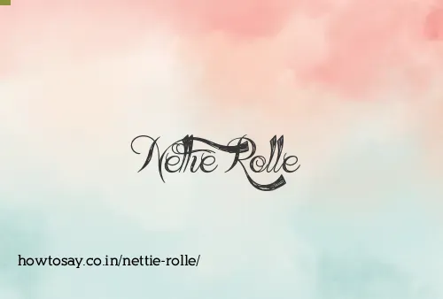Nettie Rolle