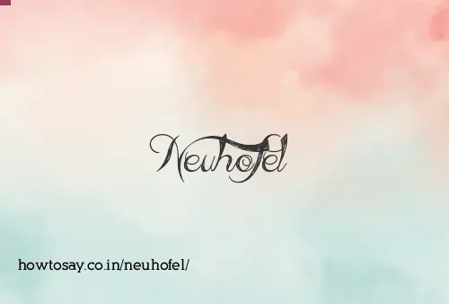 Neuhofel
