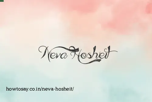 Neva Hosheit