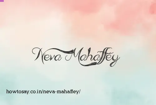 Neva Mahaffey