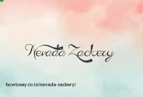 Nevada Zackery