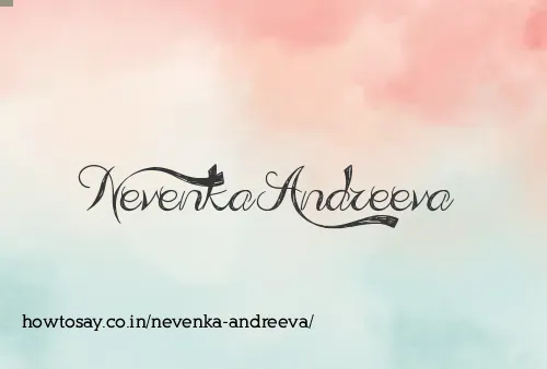 Nevenka Andreeva