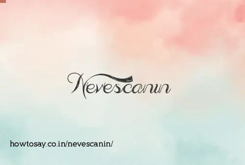 Nevescanin