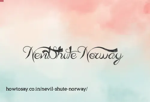 Nevil Shute Norway