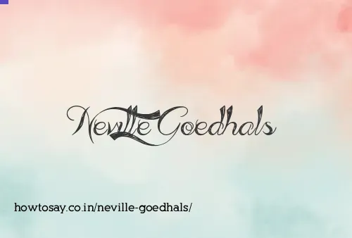 Neville Goedhals