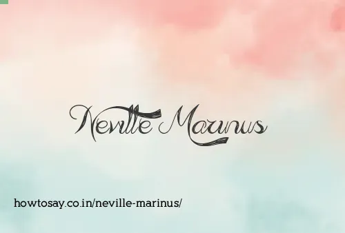 Neville Marinus