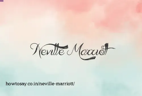 Neville Marriott