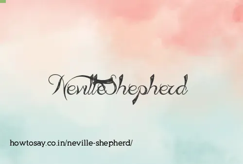Neville Shepherd
