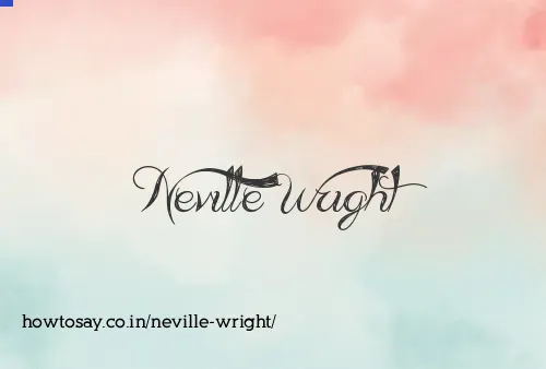 Neville Wright