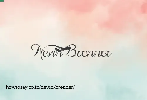 Nevin Brenner