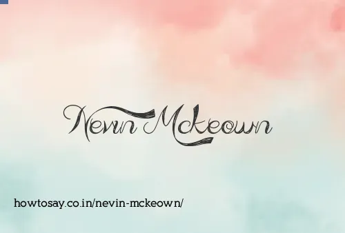 Nevin Mckeown