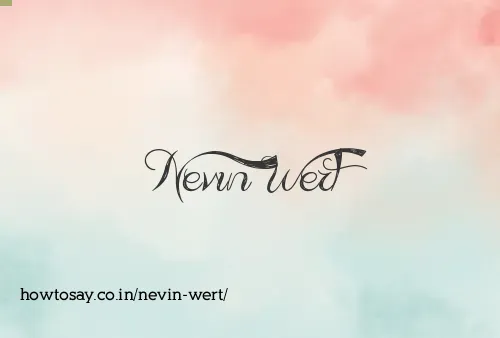 Nevin Wert