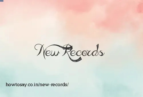New Records