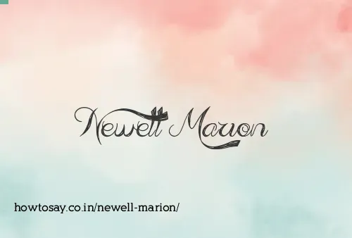 Newell Marion