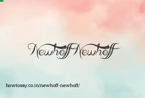 Newhoff Newhoff
