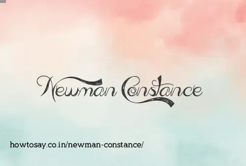 Newman Constance