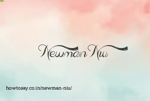 Newman Niu