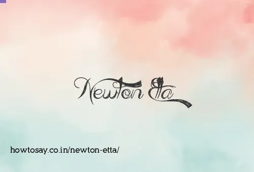 Newton Etta