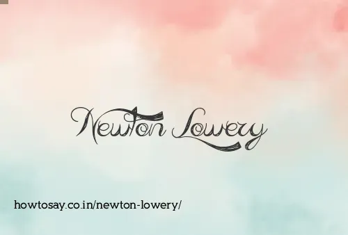 Newton Lowery