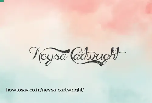 Neysa Cartwright