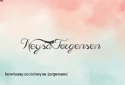 Neysa Jorgensen