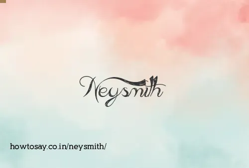 Neysmith