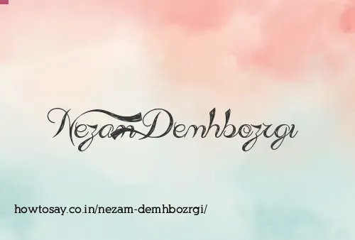 Nezam Demhbozrgi