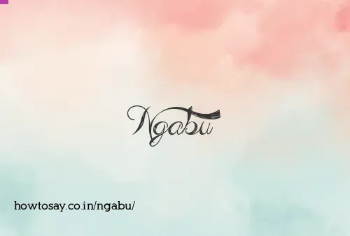 Ngabu