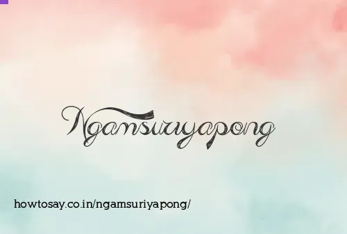 Ngamsuriyapong