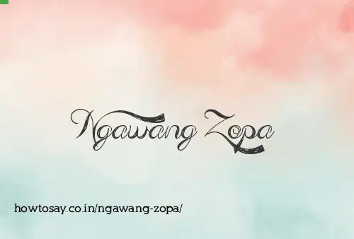 Ngawang Zopa
