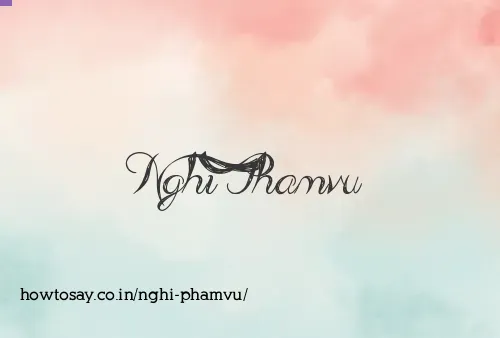 Nghi Phamvu