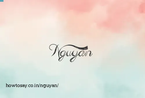 Nguyan