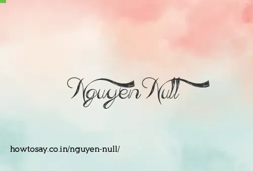 Nguyen Null