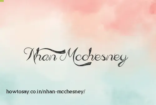 Nhan Mcchesney