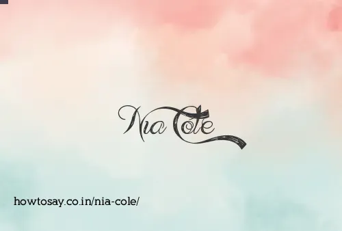 Nia Cole