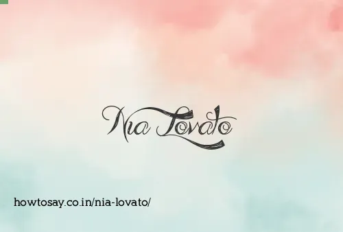 Nia Lovato
