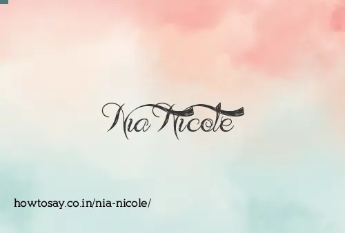 Nia Nicole