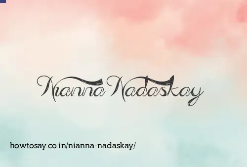 Nianna Nadaskay