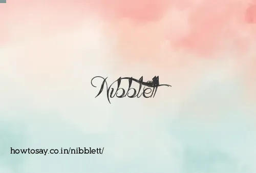 Nibblett