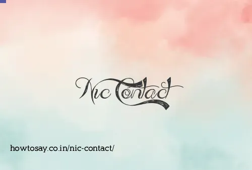 Nic Contact