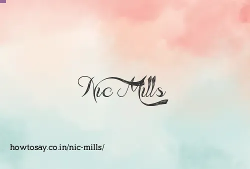 Nic Mills