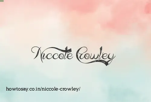 Niccole Crowley