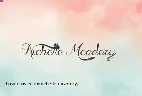 Nichelle Mcadory