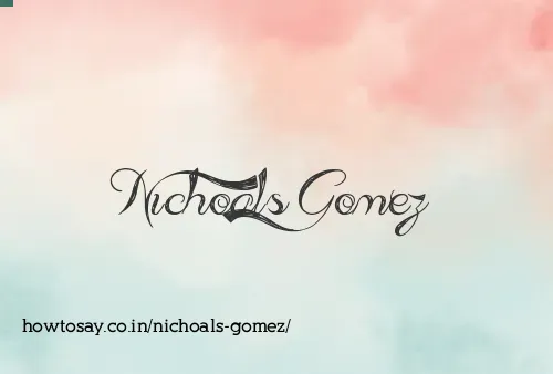 Nichoals Gomez